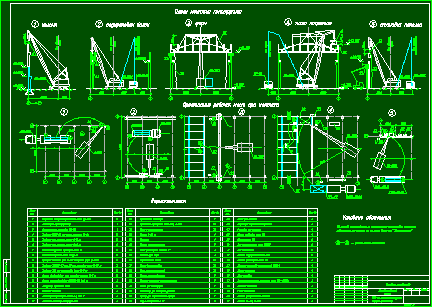 Технологическая карта на монтаж конструкций корпуса (окончание).